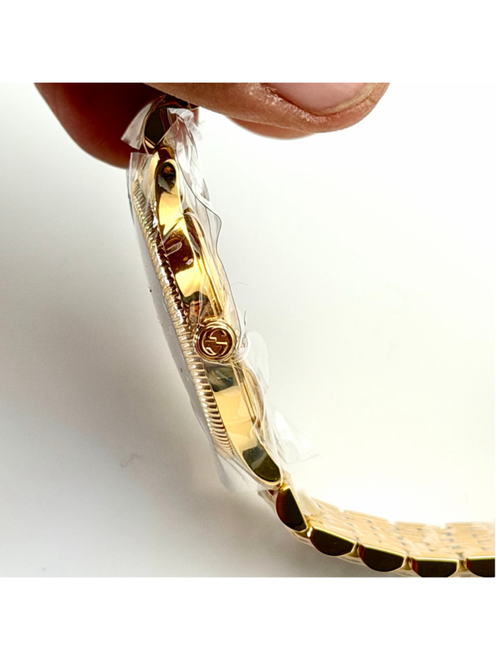 Gucci G-Timeless YA1264155 Gold PVD Silver Dial Bee  Unisex Watch New w/Tag - Picture 10 of 10